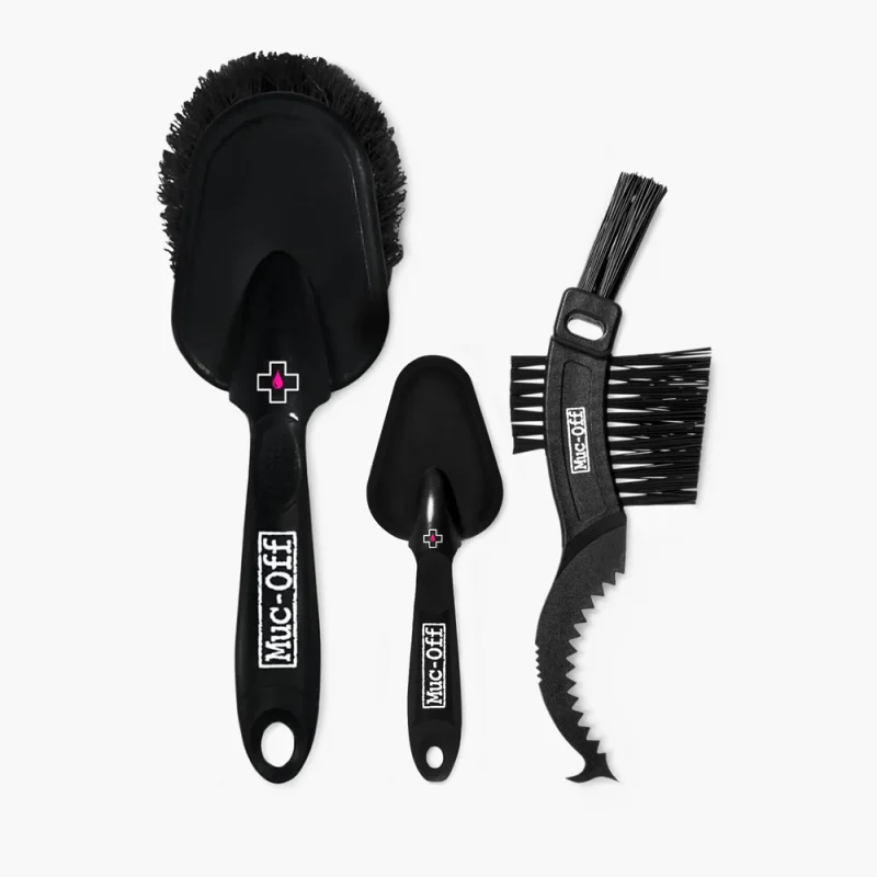 Muc Off 3x Brush Set, black2