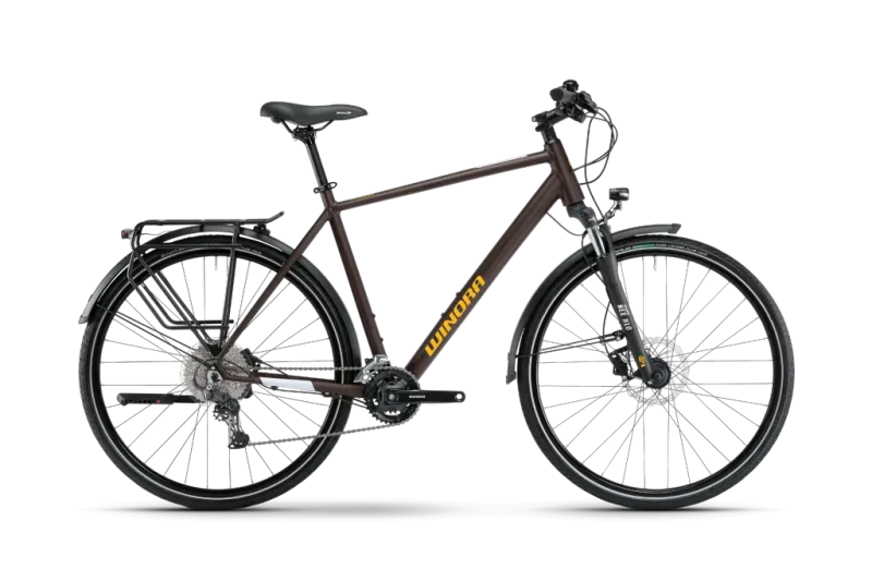 WINORA MY24 DOMINGO X20 GENT dark chocolate matt 28Zoll 90 WDGR1