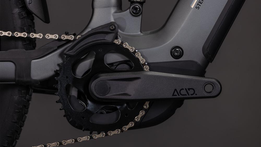 Cube Stereo Hybrid ONE22 Race 800 slabgrey´n´chrome Kurbel