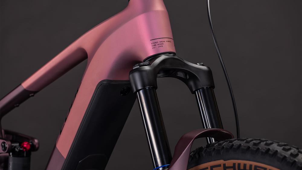 Cube Stereo Hybrid ONE44 Pro 800 shiftblush´n´raisin Front