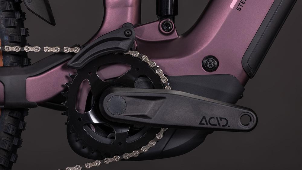 Cube Stereo Hybrid ONE44 Pro 800 shiftblush´n´raisin Kurbel