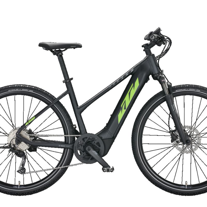 022352206 MACINA CROSS 510 D 46cm black matt green grey