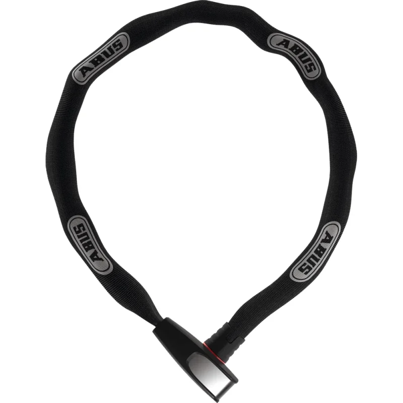 358687511462A Abus Steel O Chain 8807K 110cm black