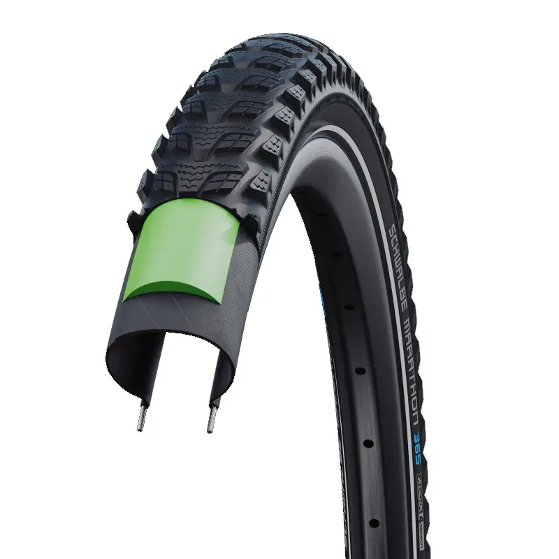 00810ffba905 Schwalbe Starrer Reifen Marathon 365 Hs475erf Greeng 20 x 1.50