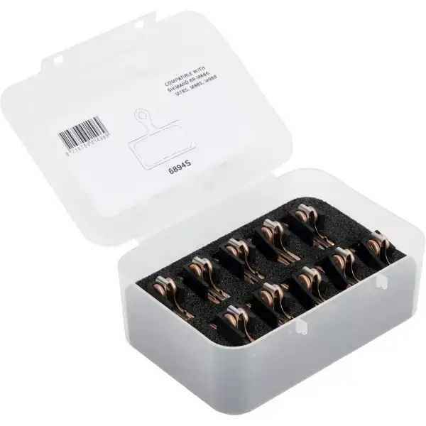 03340ba6a11f Paar von 10 metallischen Fahrradbremsbelaegen Elvedes Shimano BR M666 M785 M985 M98
