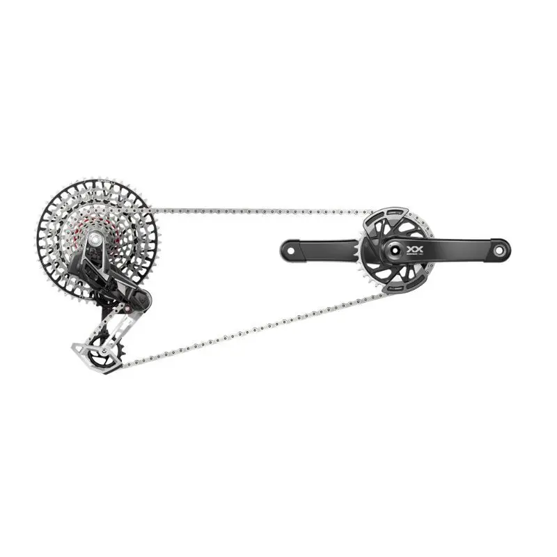 05cbb54bc71a Sram Vollstaendige Gruppe XX T TYPE Eagle AXS WIDE DUB DM 175 MM 32D 10 52