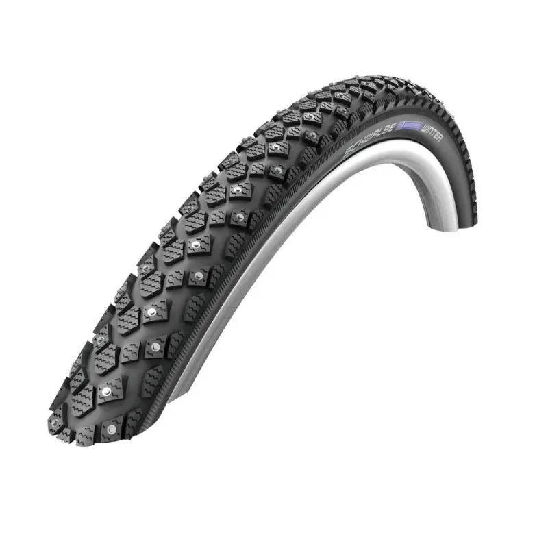 0a938472b78d Weicher Reifen mit reflektierenden 168 Spikes Schwalbe Marathon Winter Plus HS396 S Guard Wic 42 406