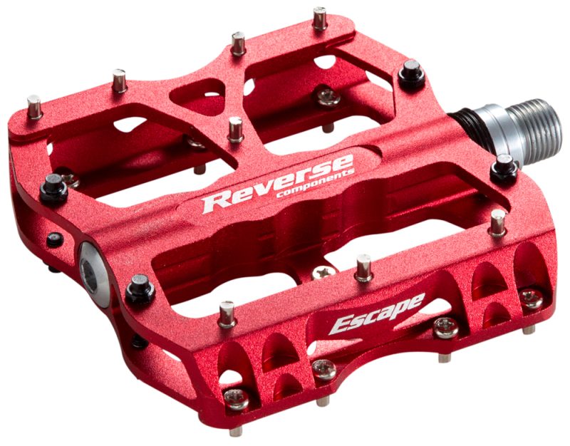 0be8da563f5d Reverse Escape Flat Fahrrad Pedal rot