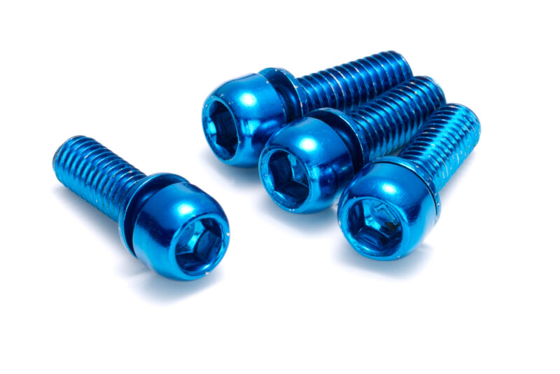 103d8a23df7d Reverse Scheibenbremsen Schraubenset 4 x M6x18mm blau