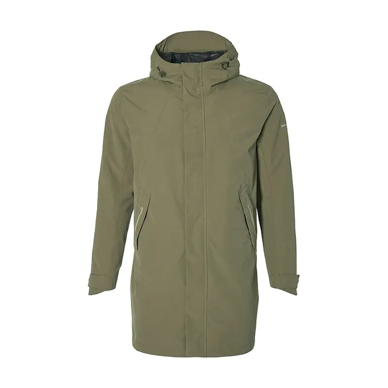 19098b896e35 Basil Wasserdichter Parka mosse