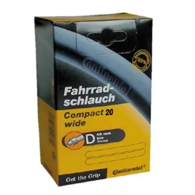 19f1014bcc59 Continental Fahrradschlauch Ventil dunlop Compact Wide 20 x 1.75 2.125 40 mm 5062 406