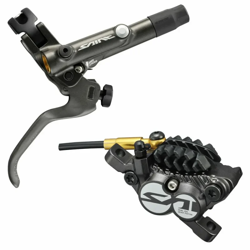 1ea81b8508bc Shimano Hydraulische Scheibenbremse linksvorne saint bl m820br m820 i spec b 1000mm alu