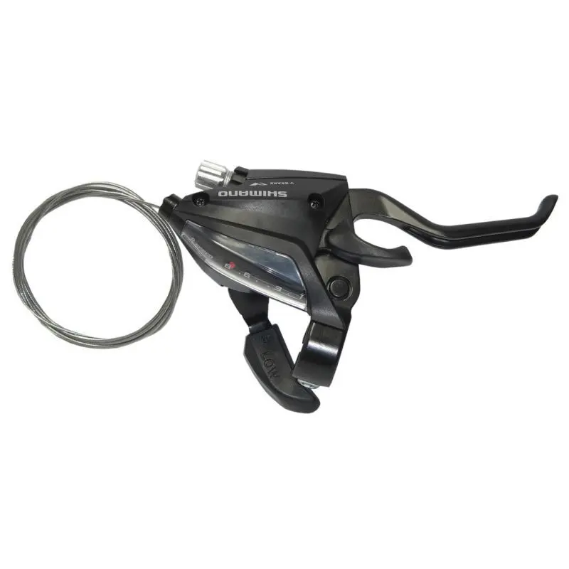 212bc4b91651 Fahrradhebel Bremse und Schaltung rechts 2 Finger Shimano ST EF500 V Brake