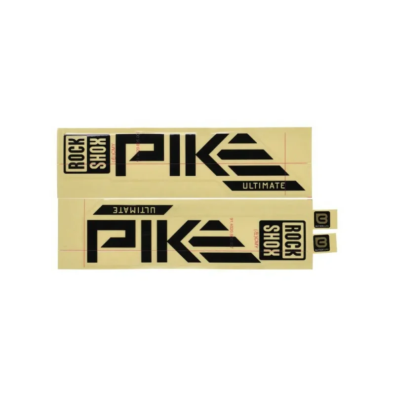 2209b5cc7415 Rockshox Aufkleberset Fahrradgabel Pike Ultimate