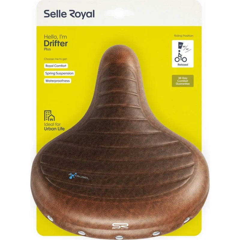 2575248c3d72 Sattel mit Gel und Doppelfeder Selle Royal Drifter Plus