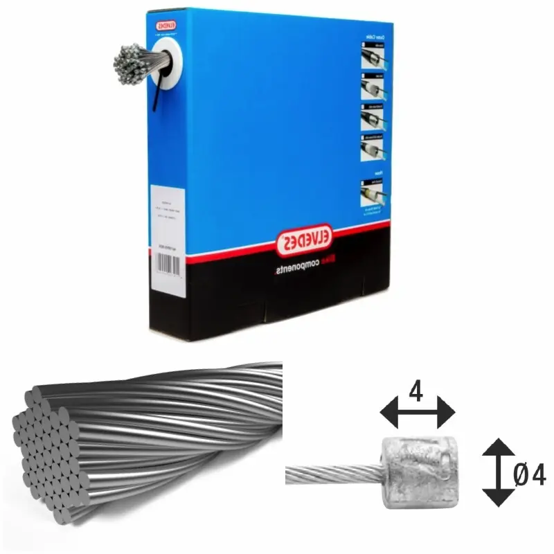 32a3bb410d88 Uebertragungsleitungen 7x7 Edelstahldraehte O11mm mit N Kopf O4x4 Elvedes x100