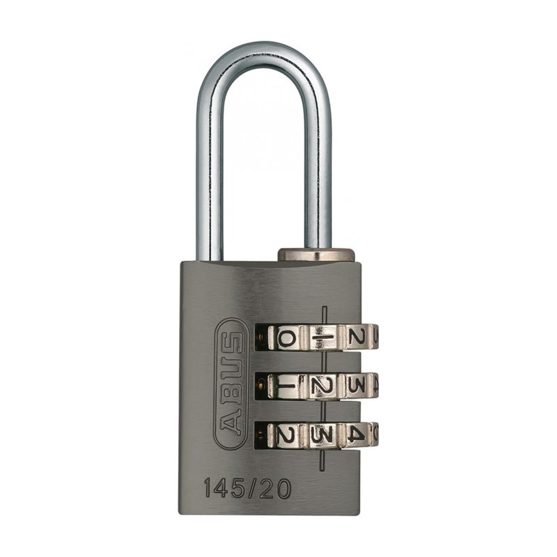 35ad539d5604 ABUS 14520 Aluminium Zahlenschloss Zylinderschloss 3 stellig