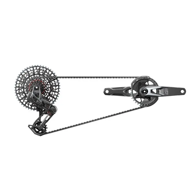3ecd73719355 Sram Vollstaendige Gruppe XO T TYPE Eagle V2 AXS WIDE DUB DM 170 MM 32D 10 52