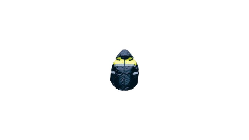 4 act reflex regenjacke blau gelb 1