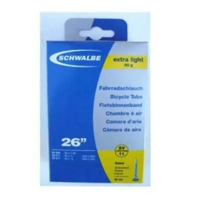 4f60ba947cb5 Schwalbe Fahrradschlauch Presta Ventil Extra Light 650 x 20 25 60mm