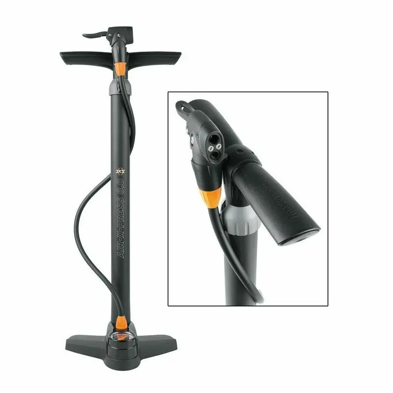 5470c809ff49 SKS Fusspumpe mit Manometer Air X Press 8