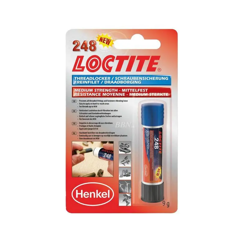 5677d6b11b30 Normale Netzbremse mit mittlerem Widerstand in Blisterverpackung Loctite 248