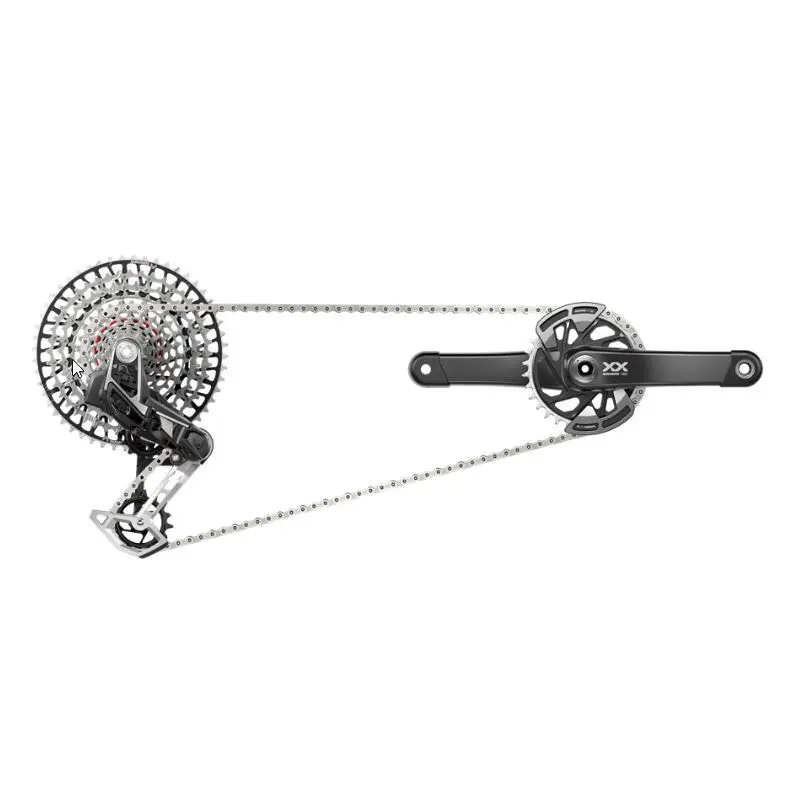 61724aac80a8 Sram Komplettset mit Leistungsmesser XX T TYPE Eagle AXS DUB DM