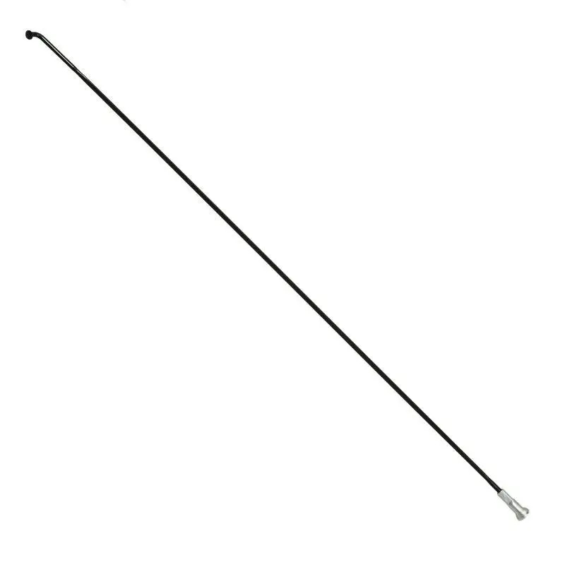 71119377a1fa Flache Edelstahlspeiche mit abgewinkeltem Kopf und Muttern P2R Sapim 256 mm