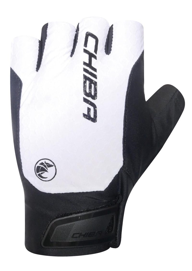 796ed1b60045 Chiba Pure Race II Fahrrad Handschuhe kurz weissschwarz 2026 XS 6