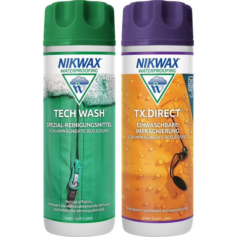 7a0ae92c6854 NIKWAX Doppelpack Waschmittel TECH WASH Impraegnierer TX DIRECT WASH IN