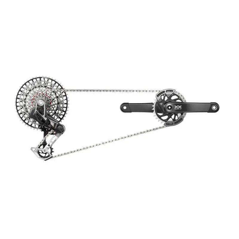 85be7610d59e Sram Vollstaendige Gruppe XX T TYPE Eagle AXS WIDE DUB DM 170 MM 32D 10 52