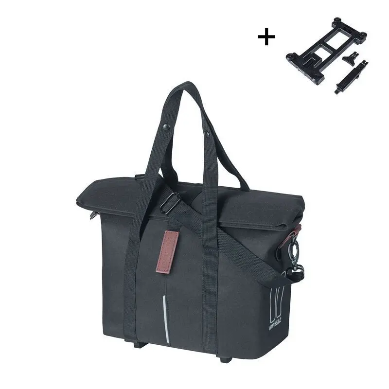 85e1d6572c07 Basil Lenkertasche mit Haken City Mik KF