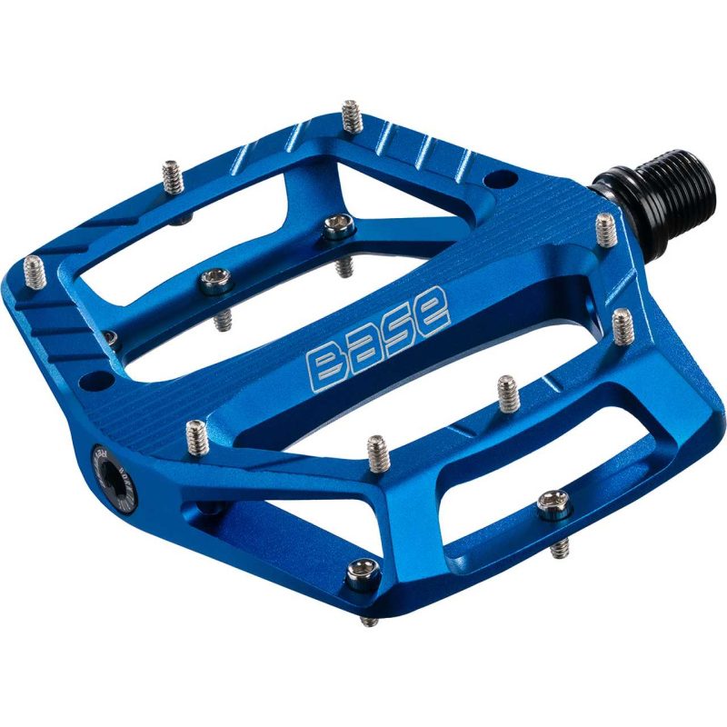 91b42d30416f Reverse Base Flat Fahrrad Pedale blau