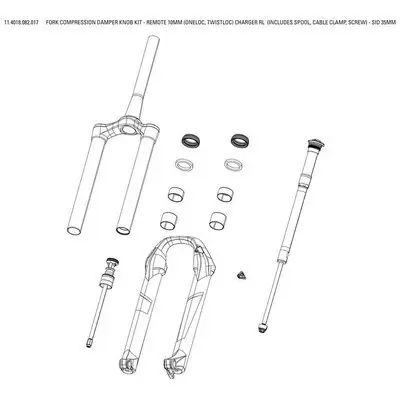 97f2aac331c2 Rockshox Kompressionsradsatz Rmt 10mm Chgr Rl Sid 35mm Slct