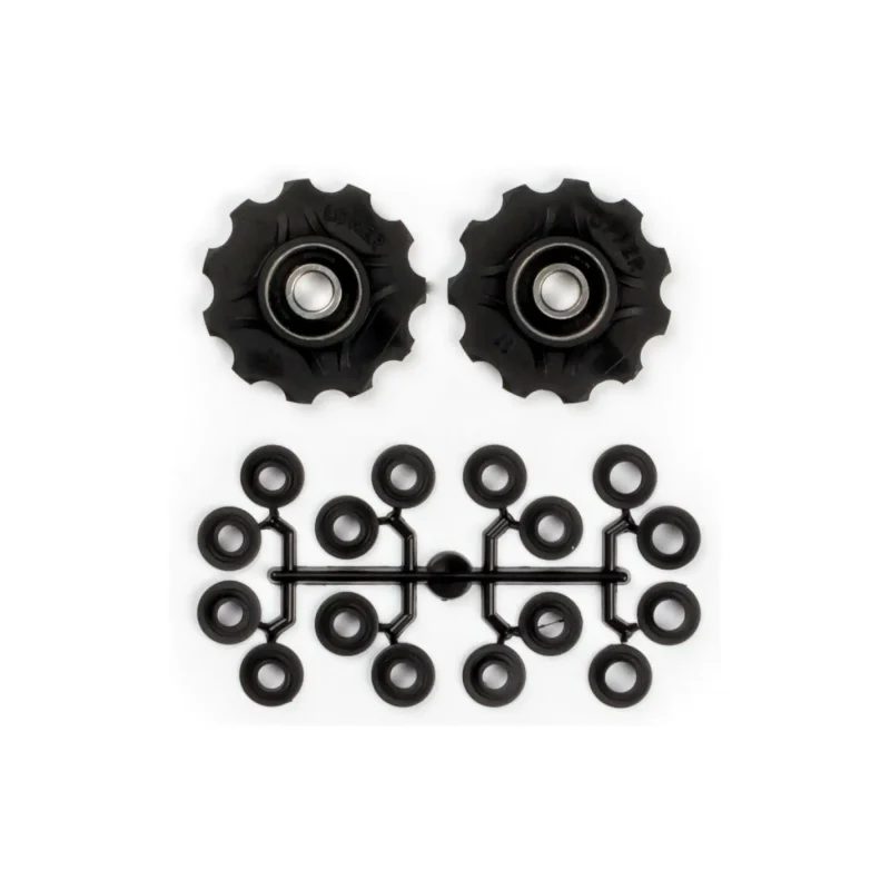 99394ecee2cf Box von 10 Fahrradschaltungsrollen Ringlager Spacer Elvedes 2 x 11 dents