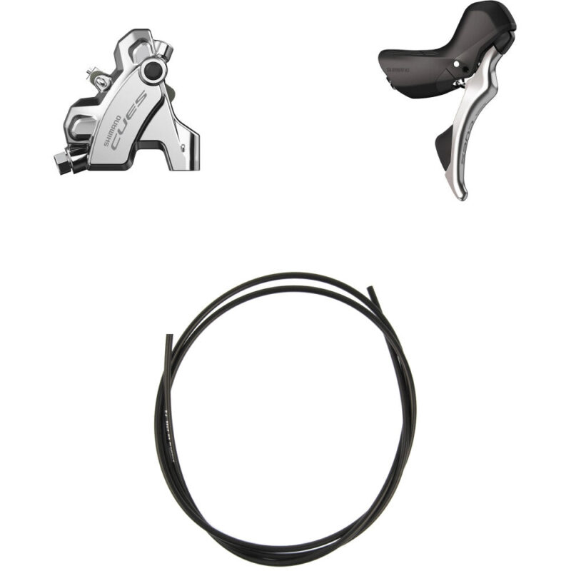 9d5126f1cdd6 Shimano Scheibenbremse Cues ST U6030BR U6030 Polished Silver Edition