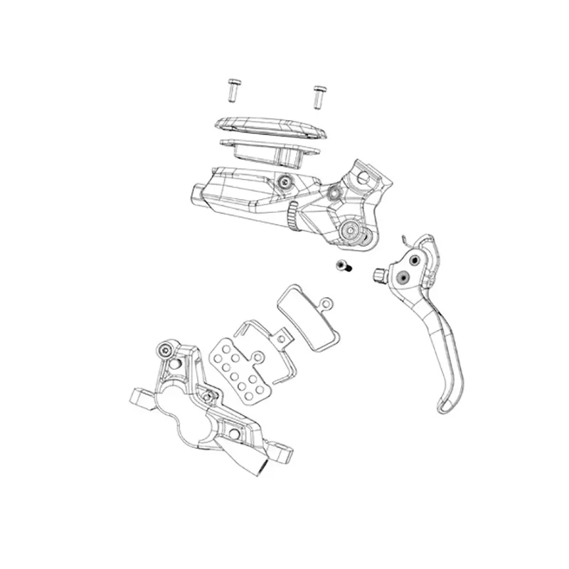 9ede4c7592ef Sram Ersatzteilset fuer Aluminium Scheibenbremsen G2 Rsc A2