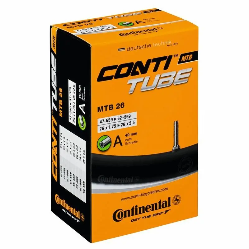 9fc8f18cf445 Continental Fahrradschlauch 26 Downhill 230 27