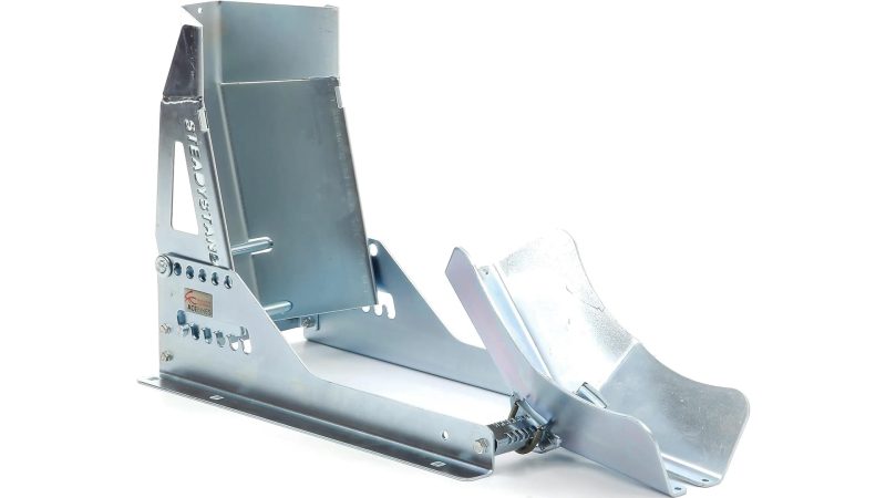 ace bikes vorderradstaender steadystand einstellbar von 15 bis 21 silber