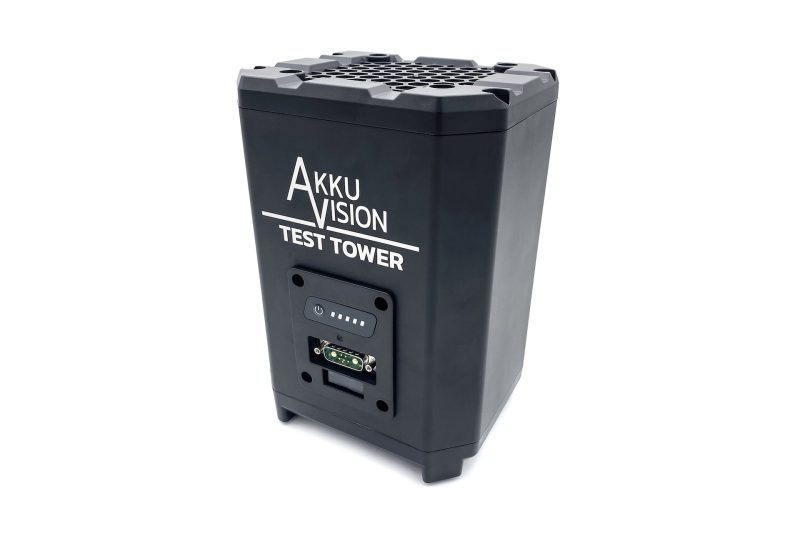 akku vision diagnosegeraet test tower standard