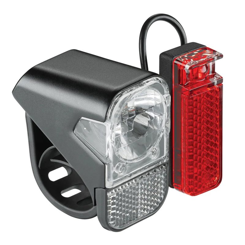 axa batterie beleuchtungsset visto 10 lux schwarz