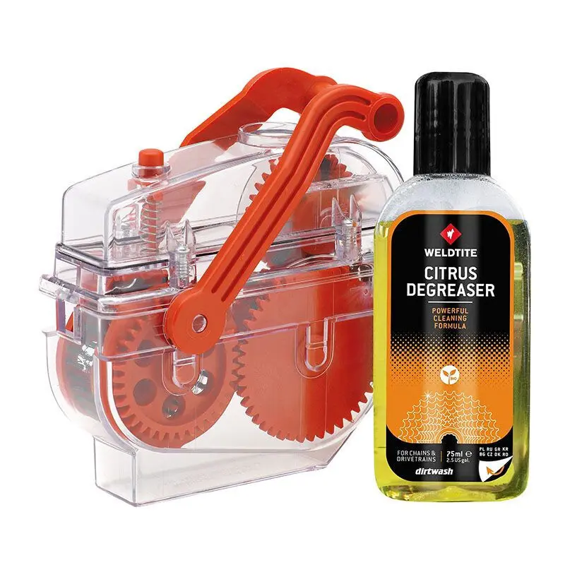 b2769f3b97bc Weldtite Reinigungsmittel Fahrradkettenwaschgeraet mit Citrus Entfetter Dirtwash