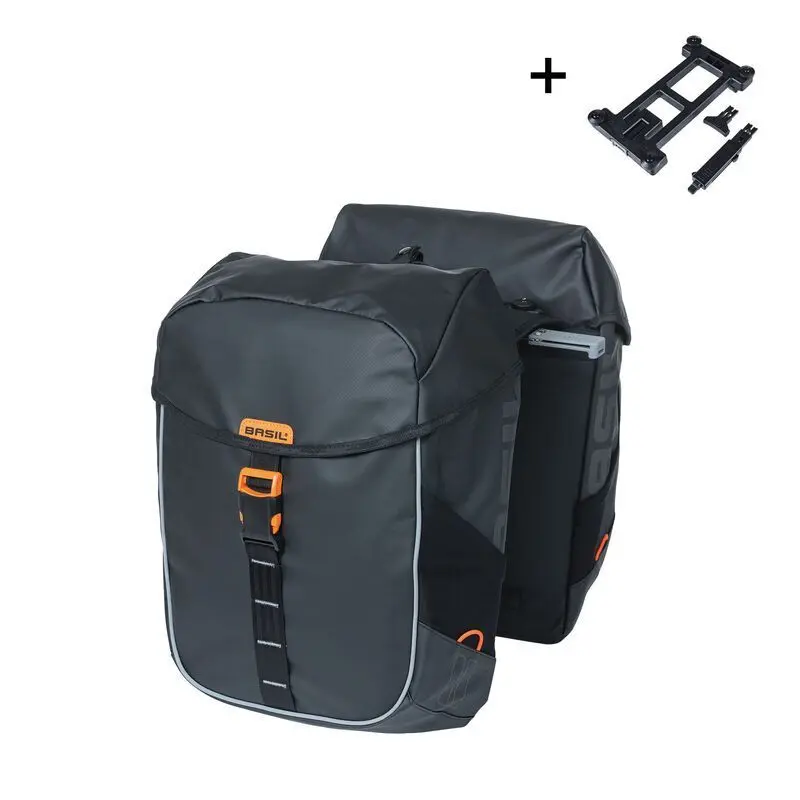 b5a13bada07e Basil Wasserdichte Fahrradtasche fuer hinten Miles Tarpaulin Mik 2.0