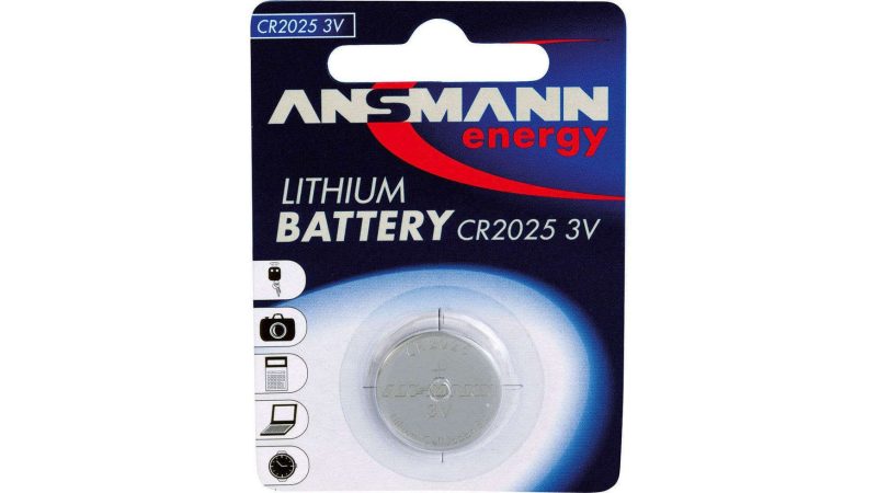 b6d7af0bebf1 Ansmann Knopfzelle CR 2025 3V