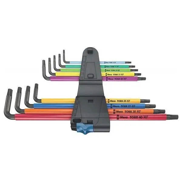 b76b9d9b5ce1 Wera Metrischer Inbusschluessel Satz BlackLaser 9679 TORX BO Multicolour