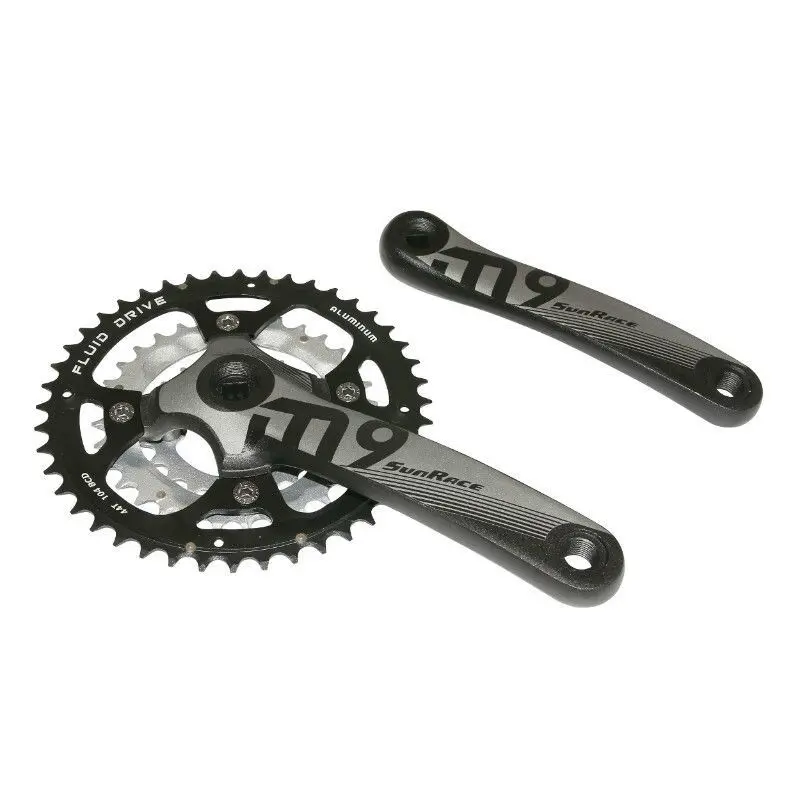 b7e1f934ea3b Sunrace MTB Kurbelgarnitur Alu M9