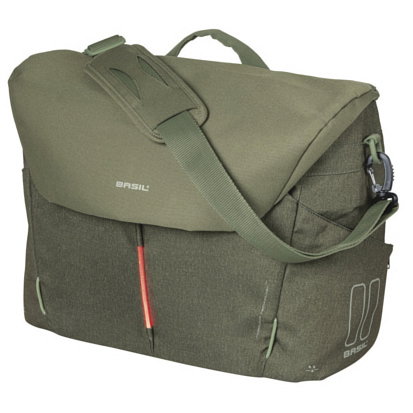 basil commuter tasche b safe nordlicht gruen olive gruen