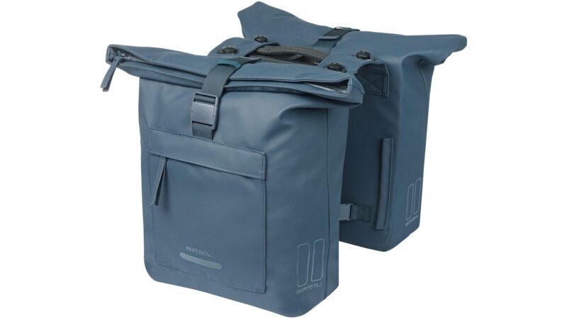 basil doppeltasche brooklyn navy blau 1