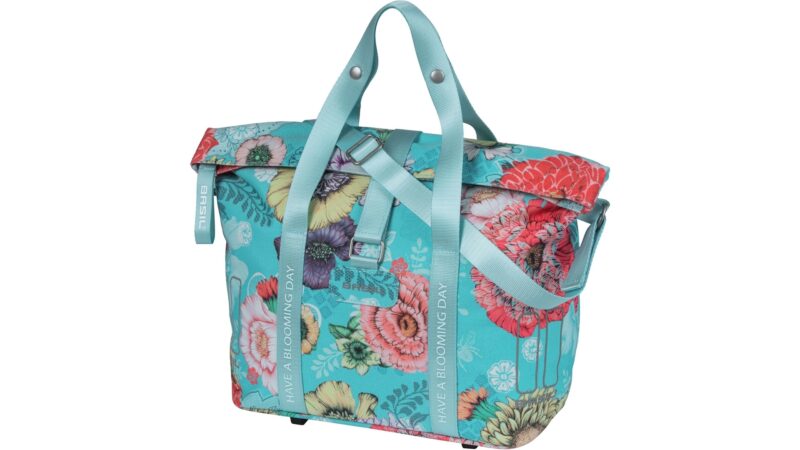 basil einzeltasche bloom field sky blue