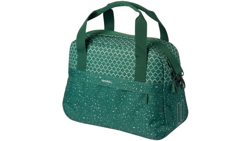 basil schultertasche flair carry all bag green